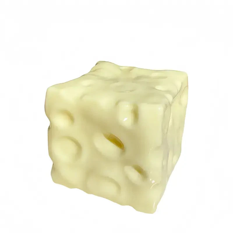 Squishy Cheese Block Fidget Toy