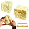 Squishy Cheese Block Fidget Toy