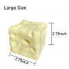 Squishy Cheese Block Fidget Toy