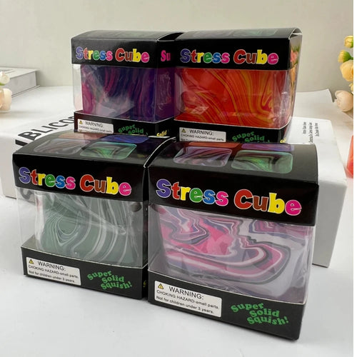 Needoh Sensory Stress Relief Toy Cube