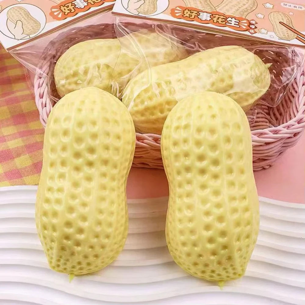 Peanut Simulate Fidget Squishy Toy