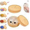 Glitter Dumpling Squishy Toy