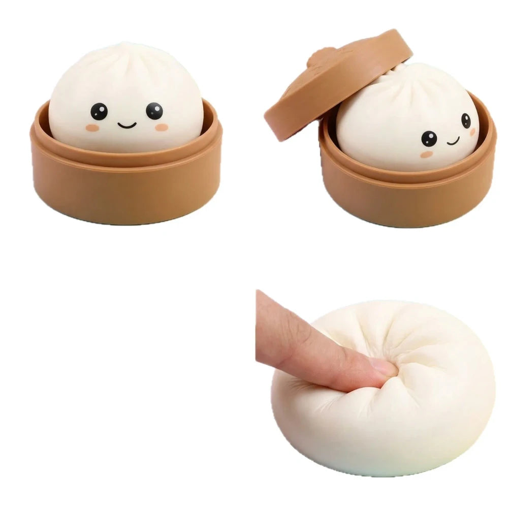 Glitter Dumpling Squishy Toy