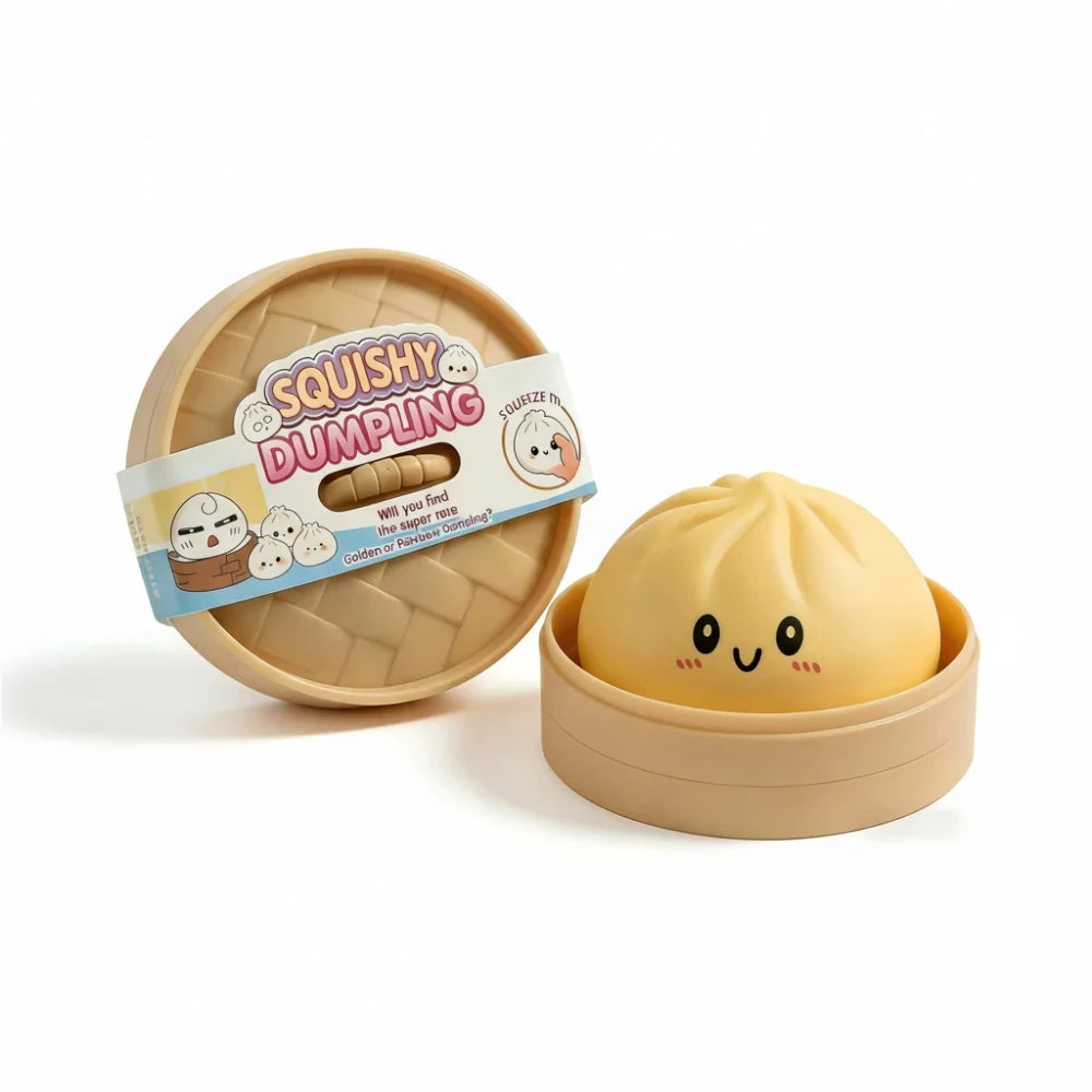 Glitter Dumpling Squishy Toy