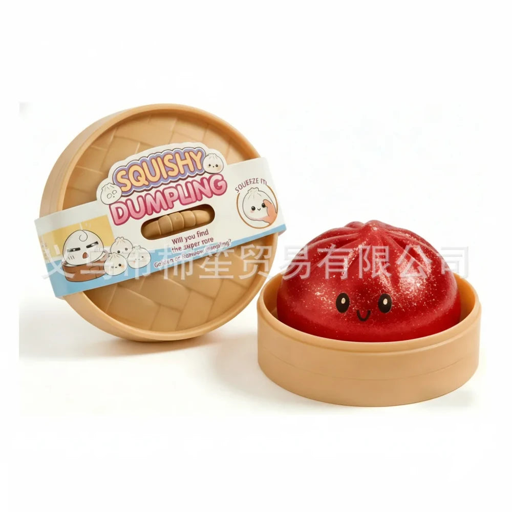 Glitter Dumpling Squishy Toy
