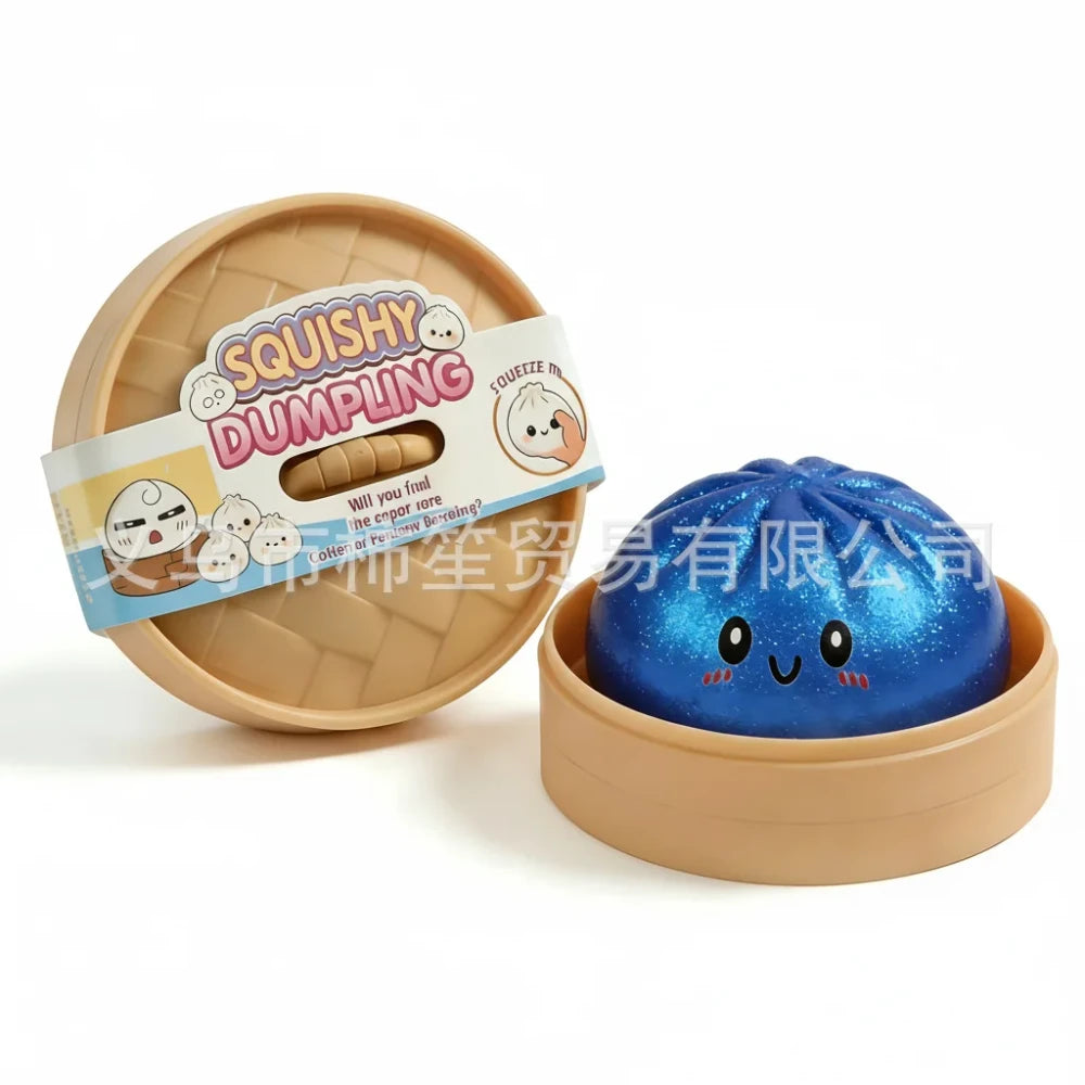 Glitter Dumpling Squishy Toy