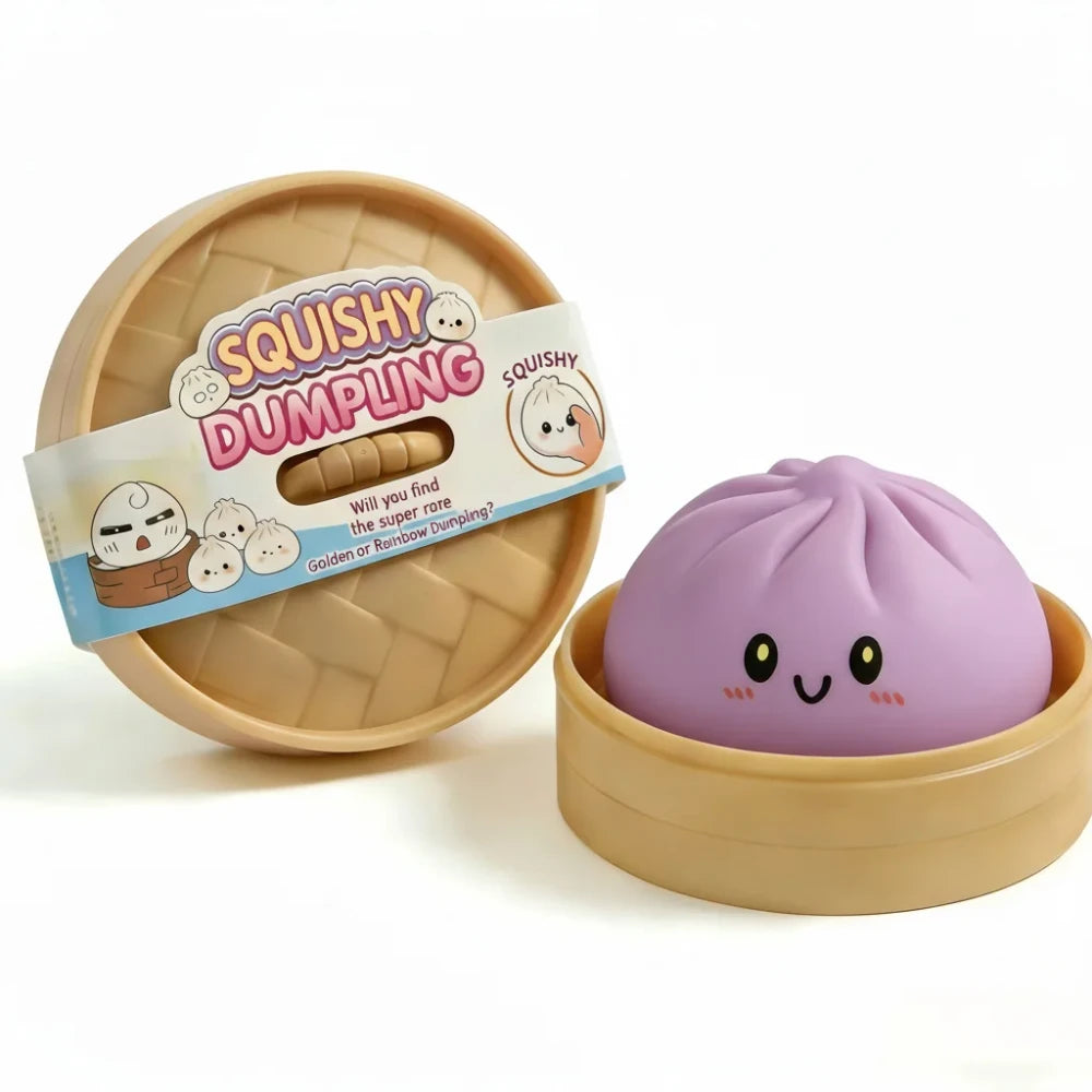 Glitter Dumpling Squishy Toy