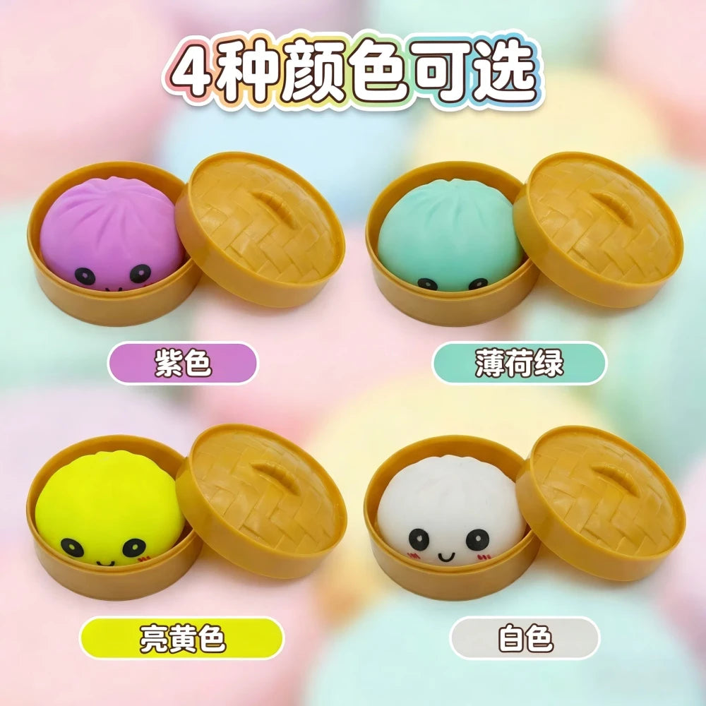 Glitter Dumpling Squishy Toy
