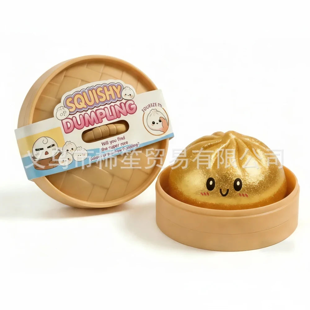 Glitter Dumpling Squishy Toy
